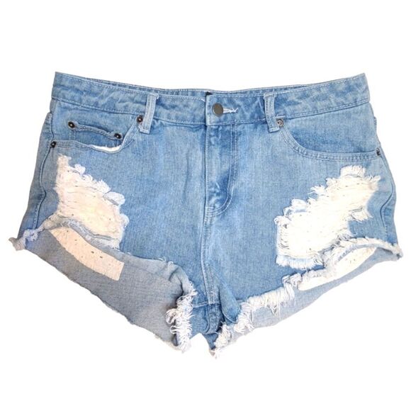 Forever 21 jean shorts  size 30 - Picture 1 of 4